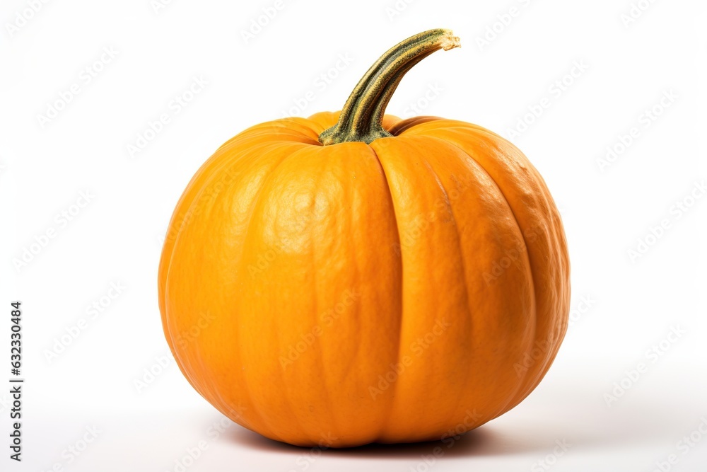 Orange pumpkin isolated on white background Orange pumpkin isolated on white background
