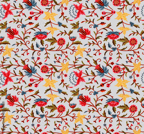 Seamless Retro Style Allover Patterns.