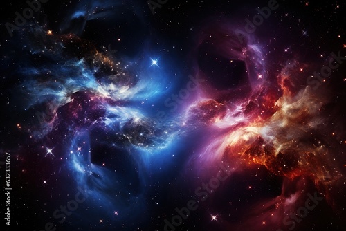 cosmic dance of galaxies.