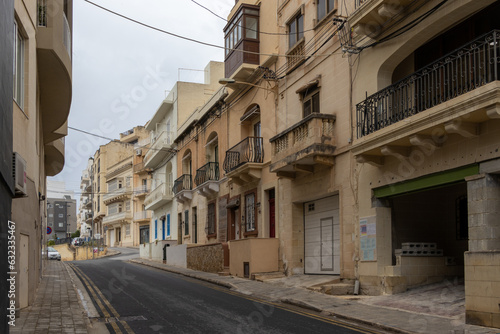 A typical street in Malta 