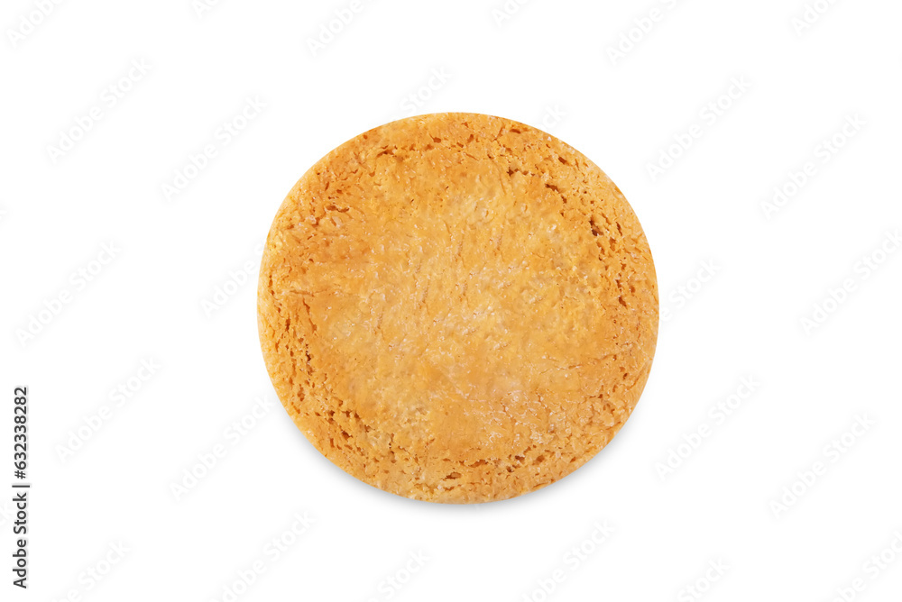 Cashew butter cookies on a white isolated background Cashew butter cookies on a white isolated background