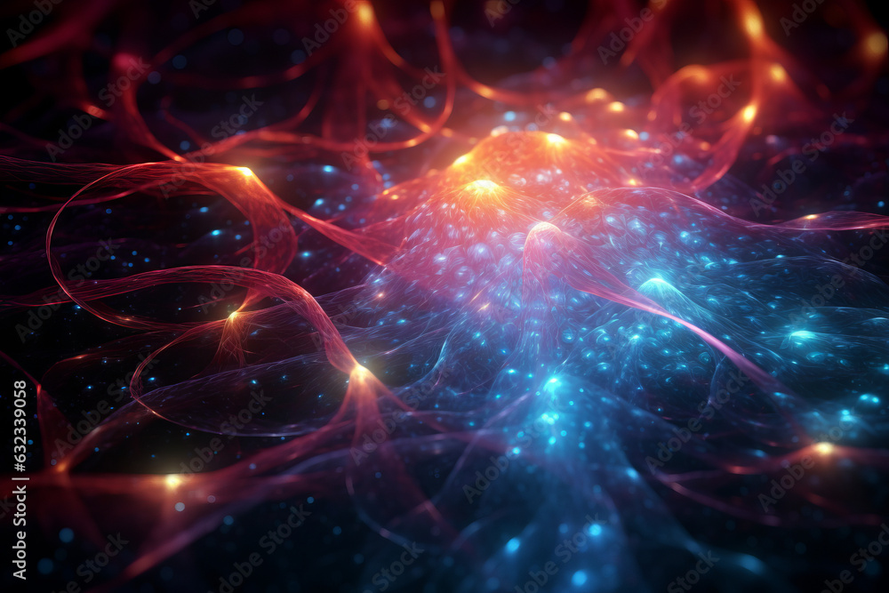 Quantum Entanglement concept with particles and energy flow Quantum Entanglement concept with particles and energy flow