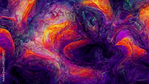 Looped Dynamic Visions, Contemporary and Mesmerizing Abstract Digital Backgrounds Art
 photo