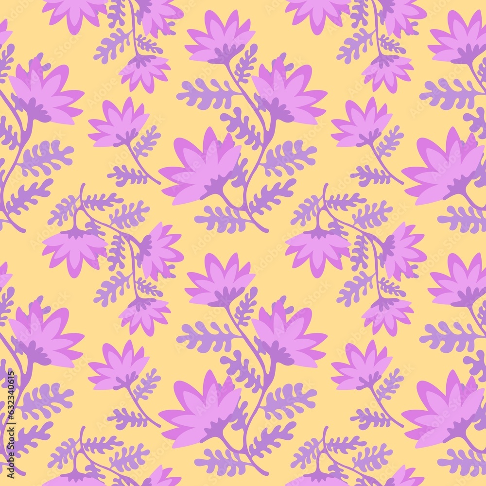 Floral summer seamless flower pattern for fabrics and linens and wrapping paper and kids clothes print and fashion Floral summer seamless flower pattern for fabrics and linens and wrapping paper and kids clothes print and fashion