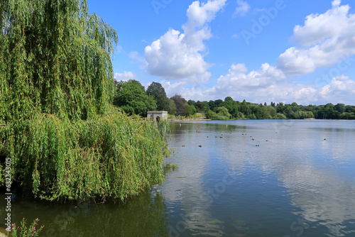 A beautiful summers day around the lake at Mote Park