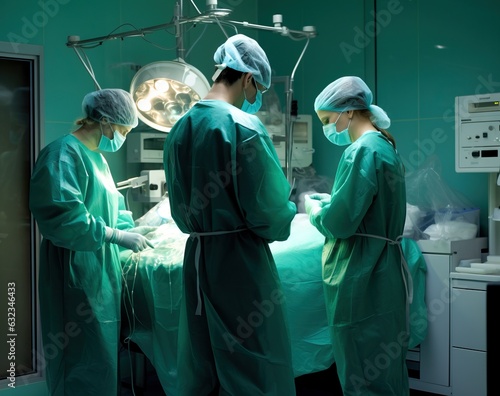 Doctors at the hospital, ge...