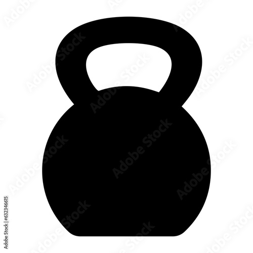 Kettle Bell Vector Illustration