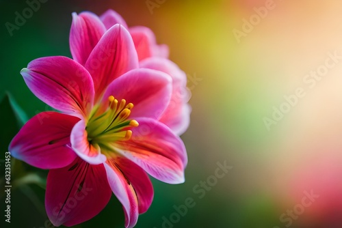 flowers bouquet made of Alstroemeria