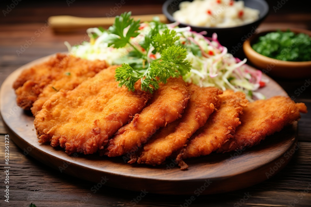 Homemade Breaded German Weiner Schnitzel | Generative AI
Homemade Breaded German Weiner Schnitzel | Generative AI