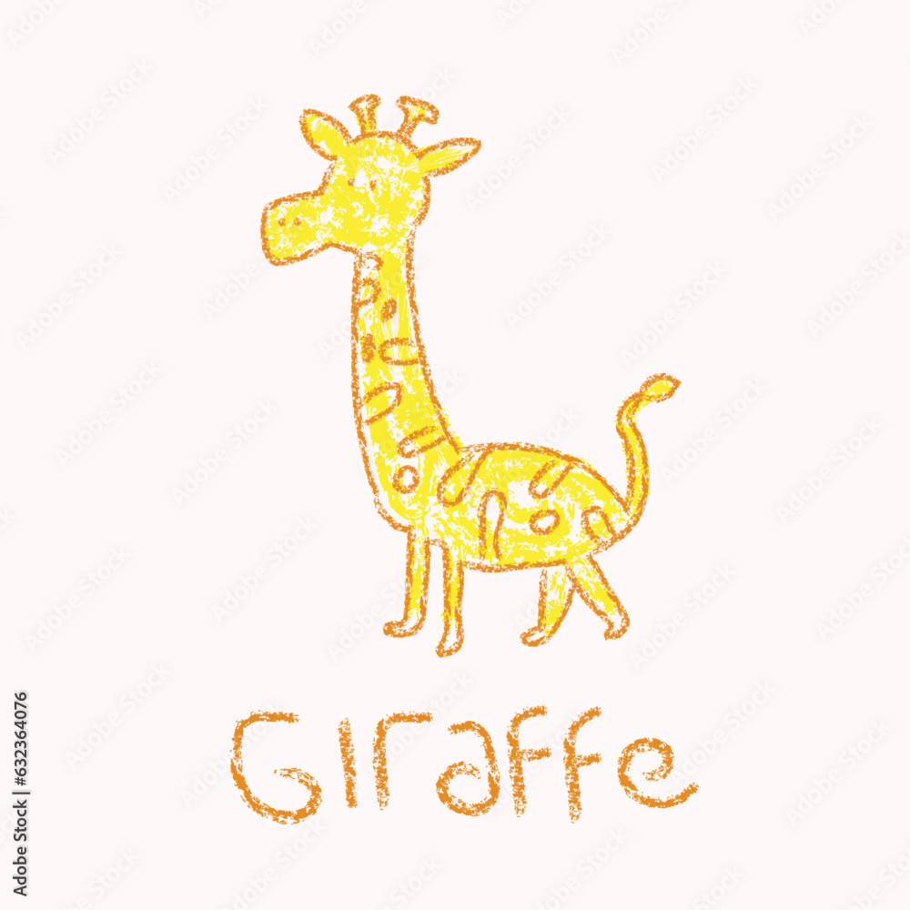 Obraz premium giraffe illustration