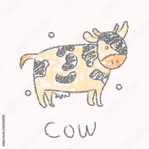 illustration of a cow