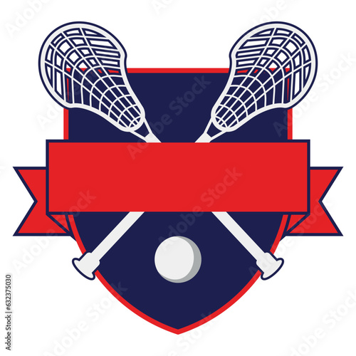 Lacrosse Emblem Logo