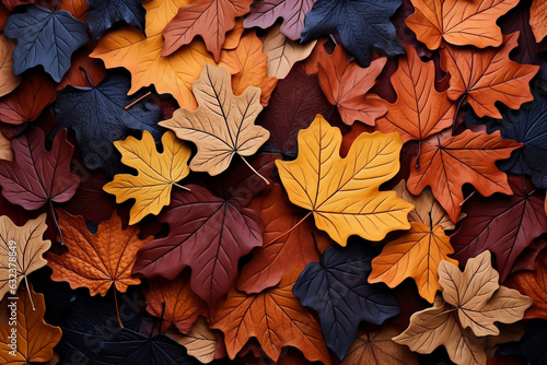 Dancing Leaves: A Breathtaking Autumnal Pattern