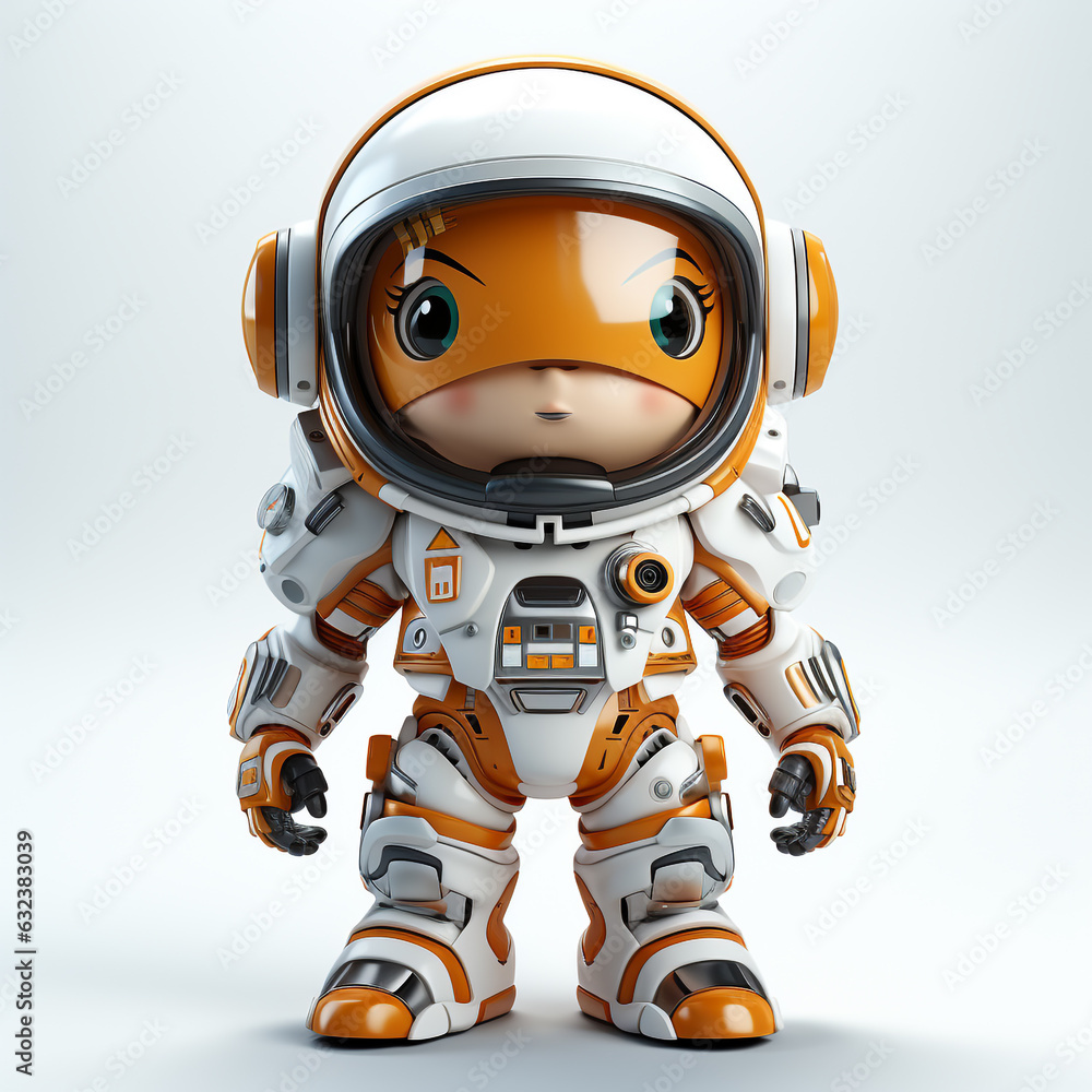 CARTOON CHILD WEARING AN ASTRONOT CLOTH CARTOON CHILD WEARING AN ASTRONOT CLOTH