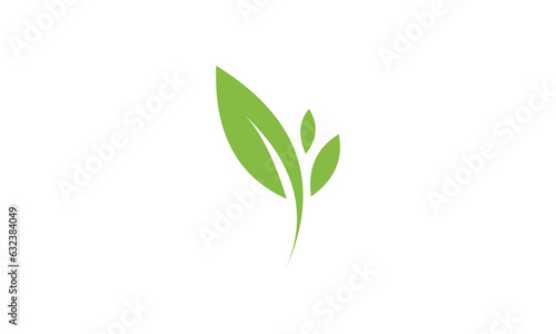 green plant isolated on white © Sono