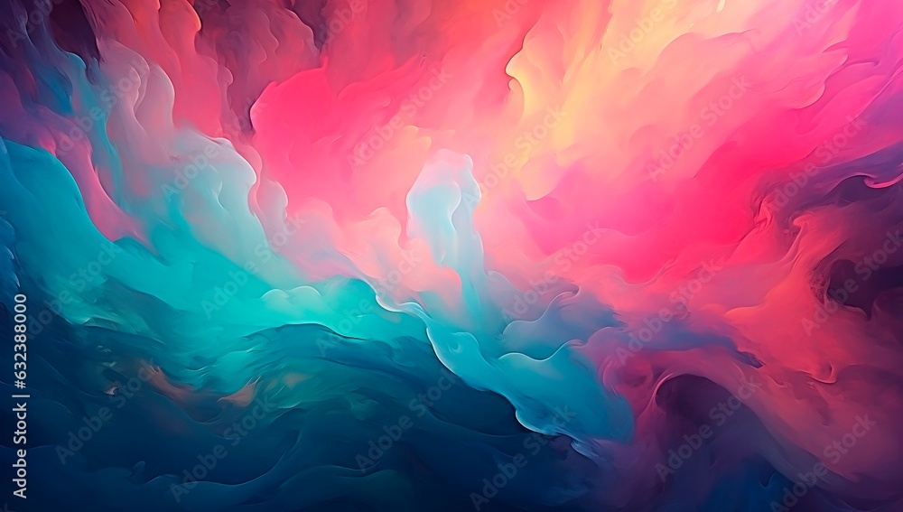Wallpaper oil abstract digital painting. Abstract background concept