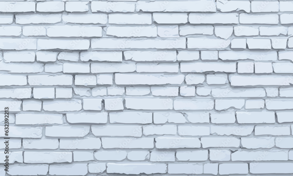 Brick wall white surface texture background. brick wall pattern vector illustration Brick wall white surface texture background. brick wall pattern vector illustration