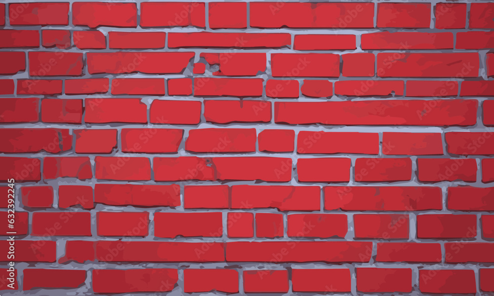 Brick wall red surface texture background. brick wall pattern vector illustration Brick wall red surface texture background. brick wall pattern vector illustration