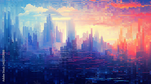 Pixelated Utopia Fusion © icehawk33