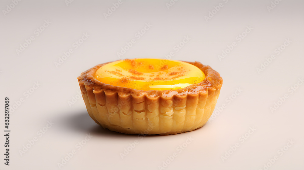 The intricate details of Pastel de nata, a classic Portuguese egg tart pastry The intricate details of Pastel de nata, a classic Portuguese egg tart pastry