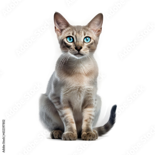 Singapura Cat , Isolated On Transparent, PNG, HD