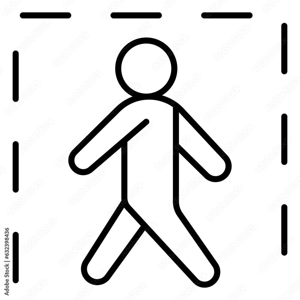Social distancing icon Social distancing icon