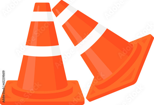 traffic cone under construction