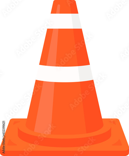 traffic cone under construction