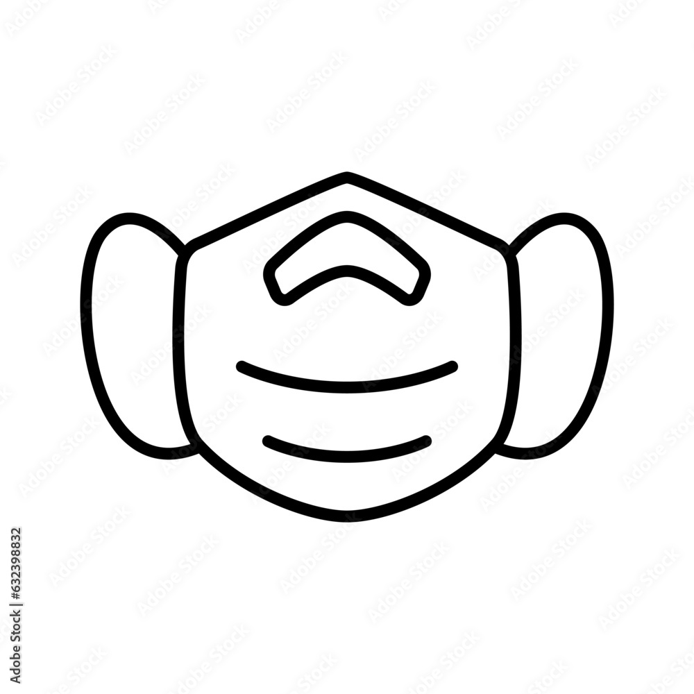 Medical mask icon Medical mask icon