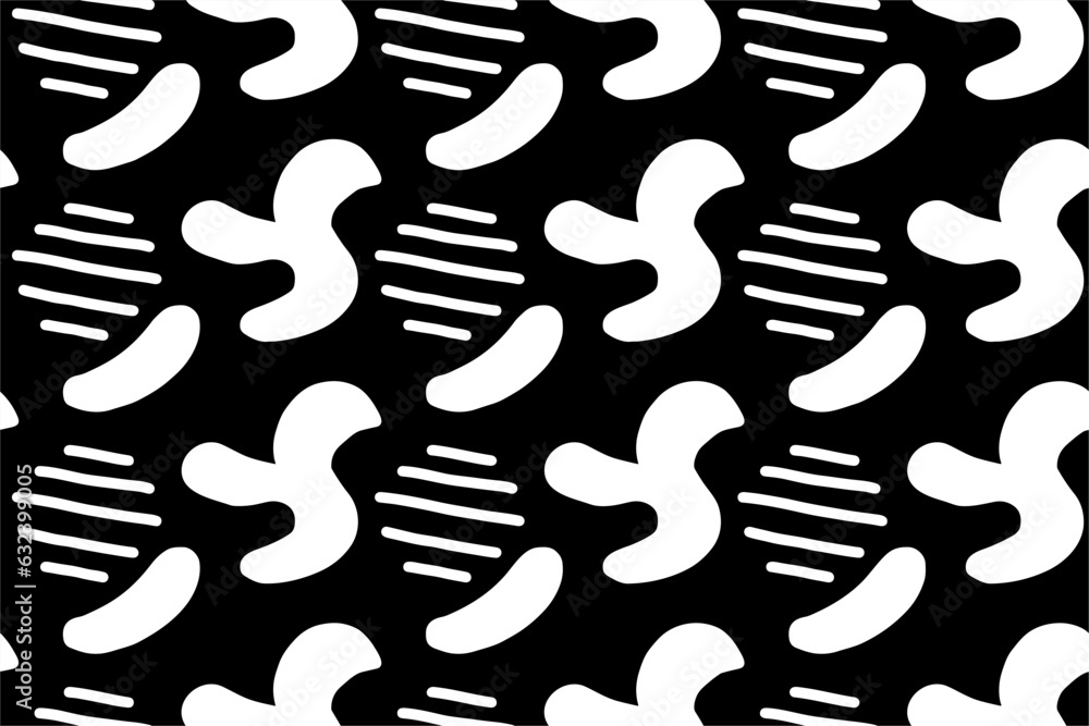 handdrawn doodle simple modern seamless pattern background handdrawn doodle simple modern seamless pattern background