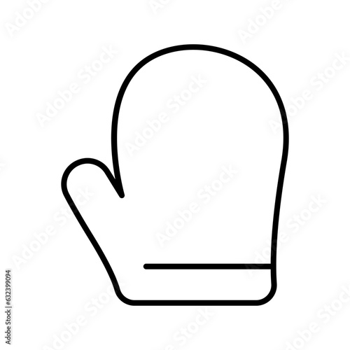 Oven glove icon