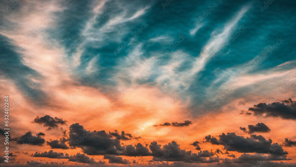 Obraz premium sunset sky