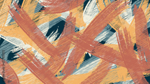 colorful abstract background with painting style