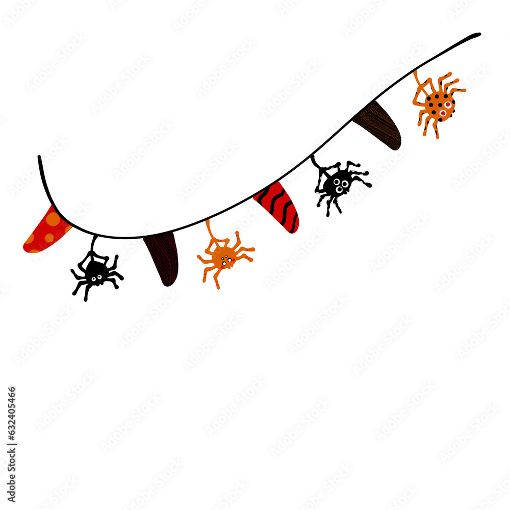 Spiders ribbon Spiders ribbon