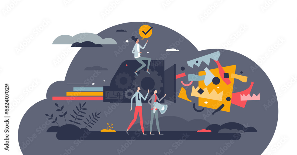Process improvement and effective work flow strategy model tiny person ...