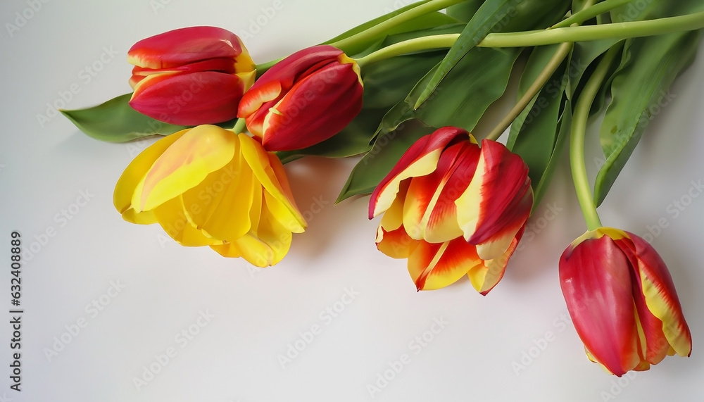 portrait of tulips portrait of tulips