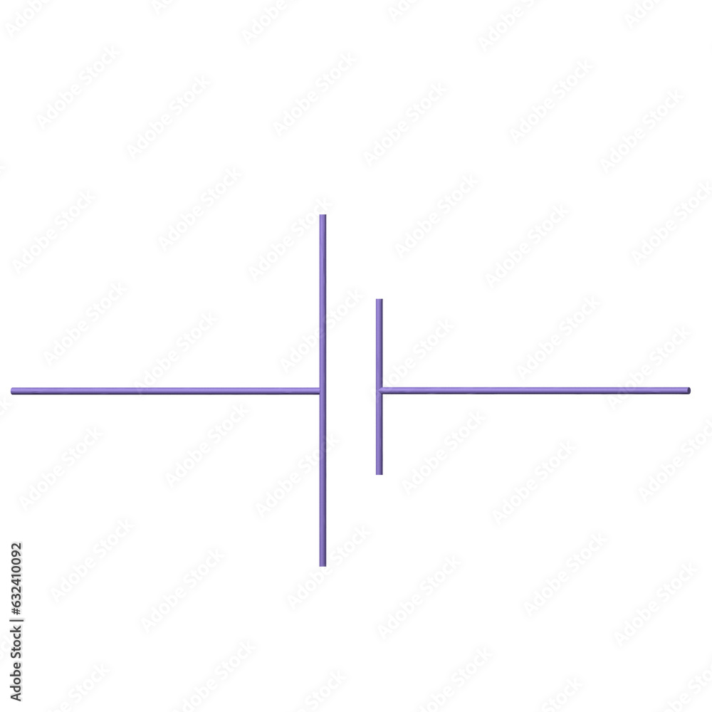 Single Cell Battery symbol icon isolated on the white background Single Cell Battery symbol icon isolated on the white background