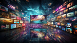 Digital Entertainment. On-Demand Streaming. Streaming Culture. Changing Media Landscape. Generative ai