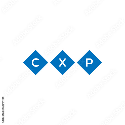 Fototapeta Naklejka Na Ścianę i Meble -  CXP letter technology logo design on white background. CXP creative initials letter IT logo concept. CXP setting shape design
