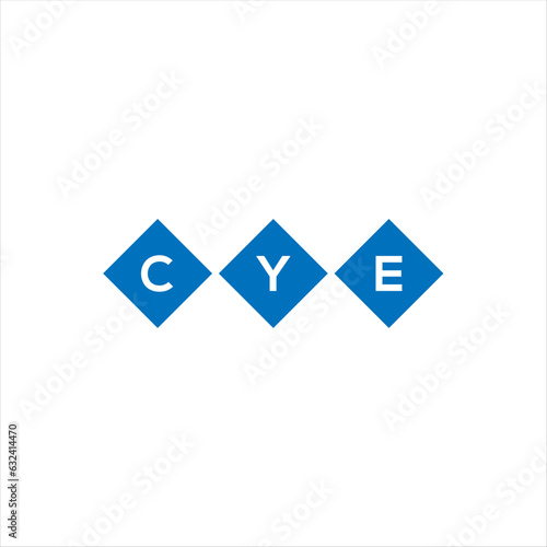 Fototapeta Naklejka Na Ścianę i Meble -  CYB letter technology logo design on white background. CYB creative initials letter IT logo concept. CYB setting shape design
