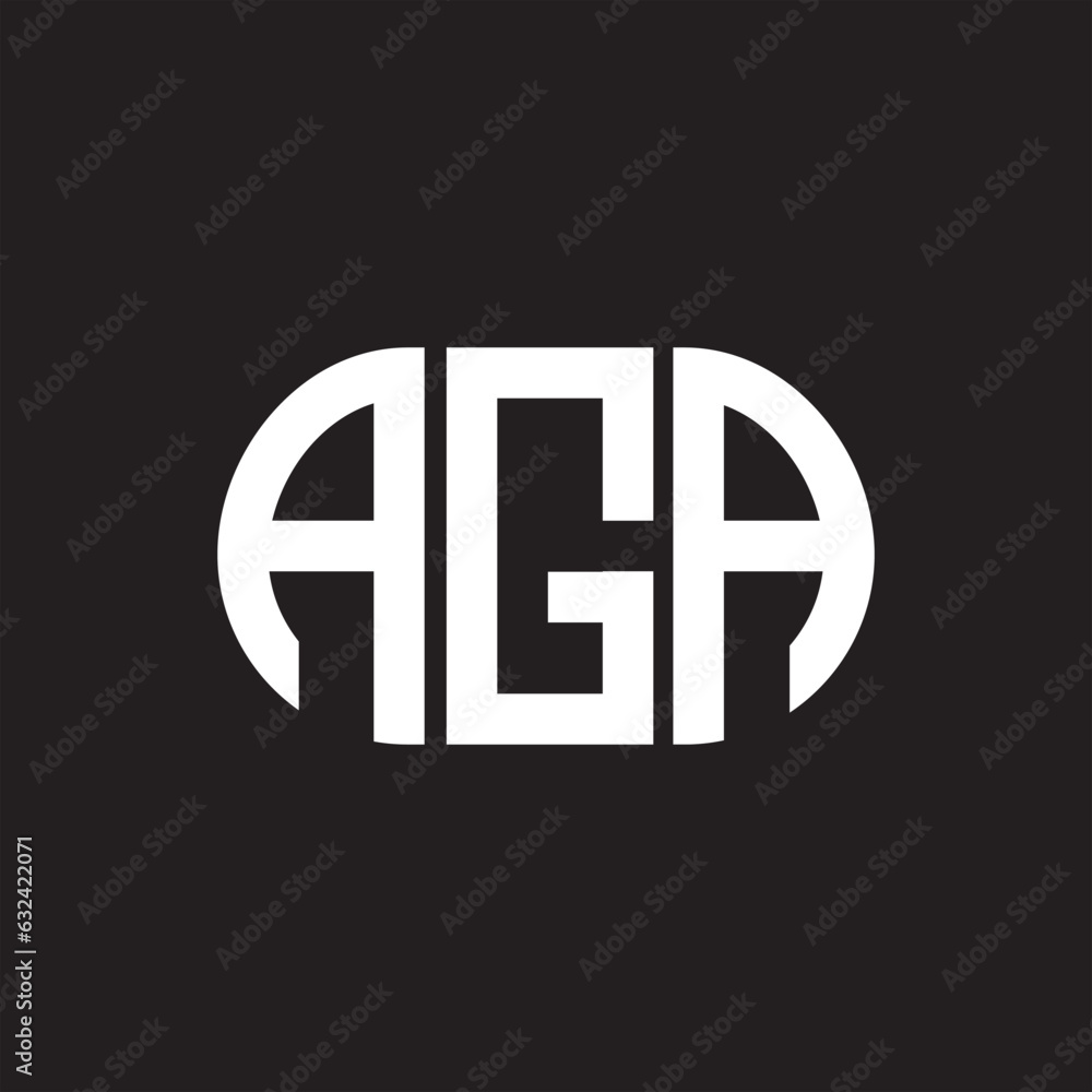 AGA letter technology logo design on black background. AGA creative initials letter IT logo concept. AGA setting shape design
AGA letter technology logo design on black background. AGA creative initials letter IT logo concept. AGA setting shape design