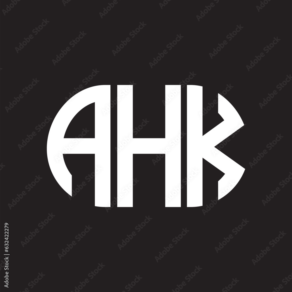 AHK letter technology logo design on black background. AHK creative initials letter IT logo concept. AHK setting shape design
AHK letter technology logo design on black background. AHK creative initials letter IT logo concept. AHK setting shape design