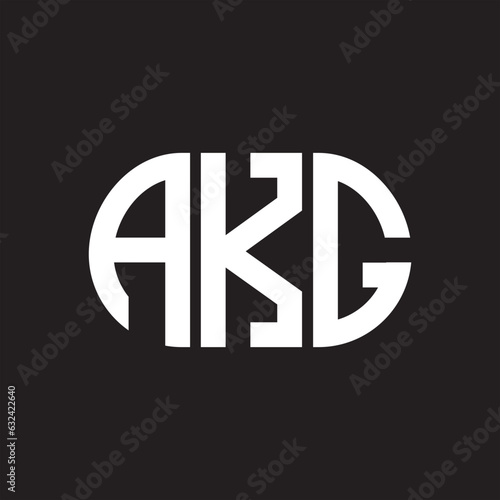 Free Download AKG letter technology logo design on black background. AKG creative initials letter IT logo concept. AKG setting shape design
 - GFXLoad