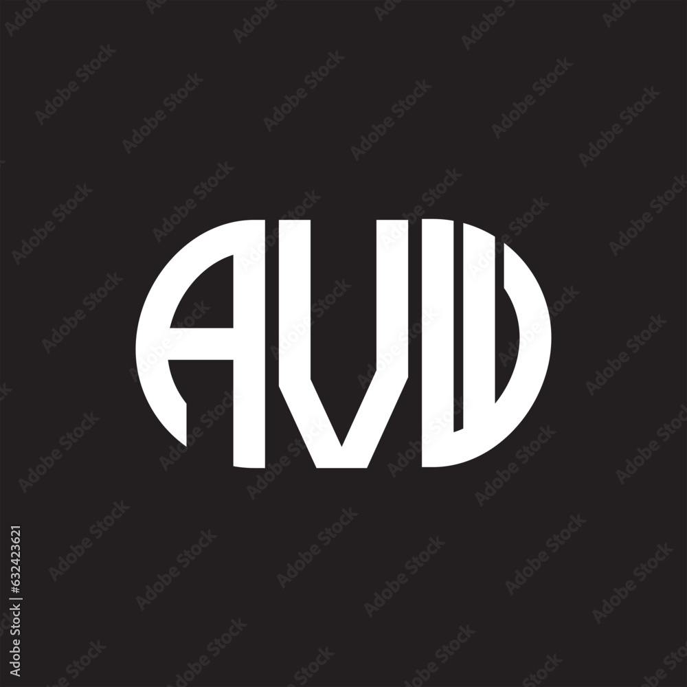 AVW letter logo design on black background. AVW creative initials letter logo concept. AVW letter design.
AVW letter logo design on black background. AVW creative initials letter logo concept. AVW letter design.