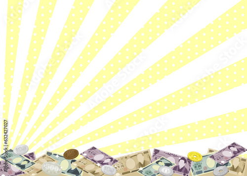 お金の背景※※Affinity Designer作成svgファイル