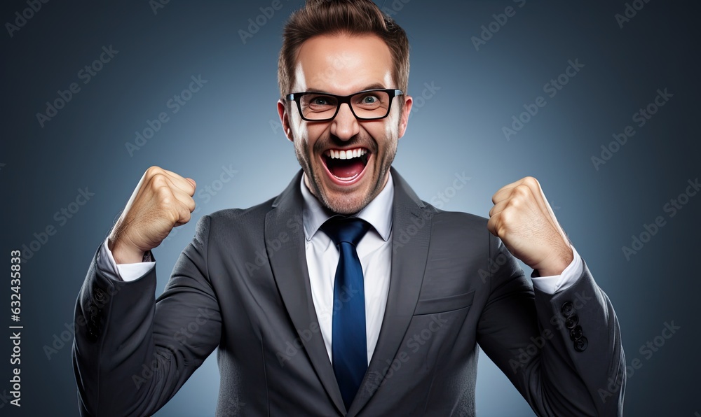 Photo of a confident man ready for action in a formal attire Photo of a confident man ready for action in a formal attire