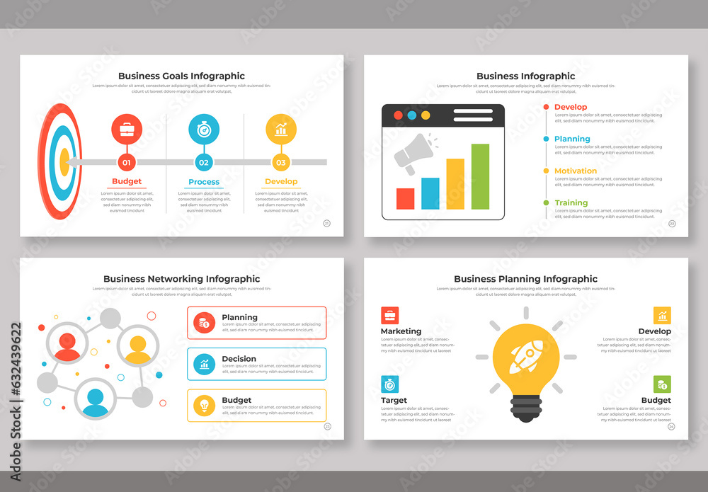Business Planning Infographic Stock Template | Adobe Stock