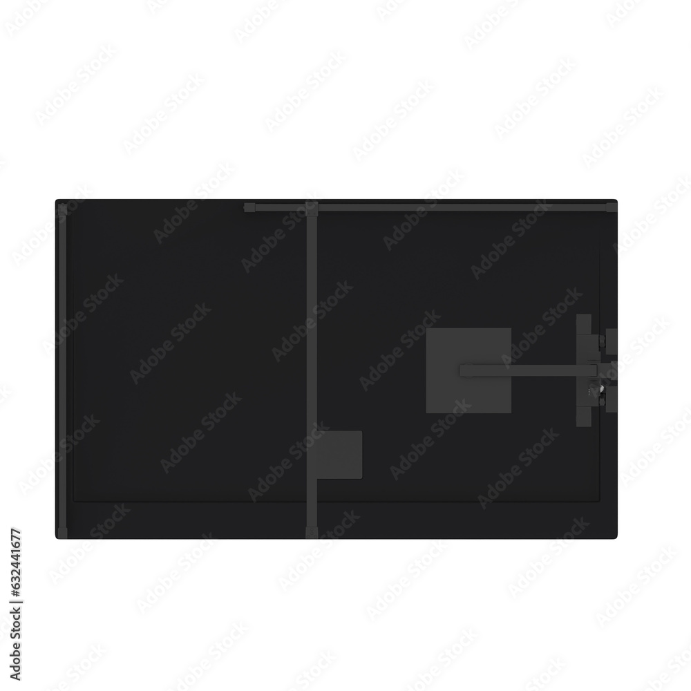 The shower cabin is isolated on a transparent background, 3D illustration, and a CG render The shower cabin is isolated on a transparent background, 3D illustration, and a CG render