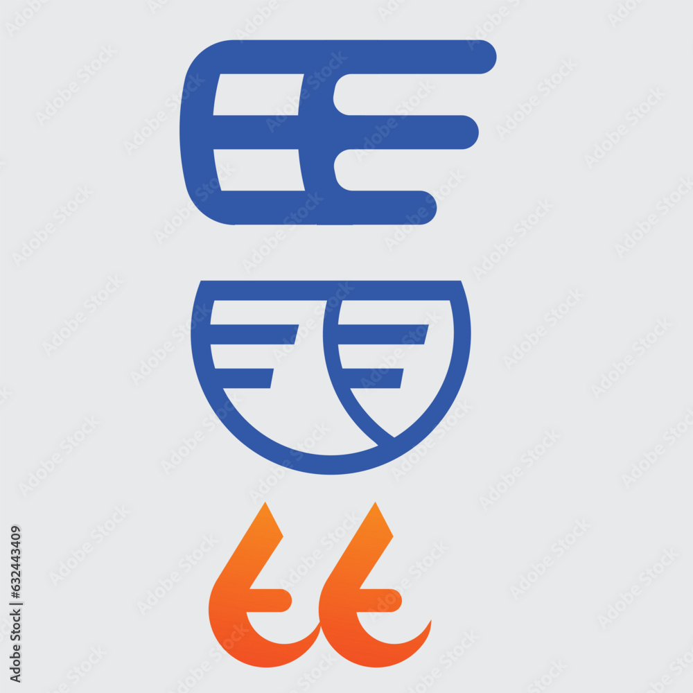 EE letter logo vector art EE letter logo vector art