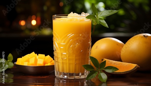 mango juice photo